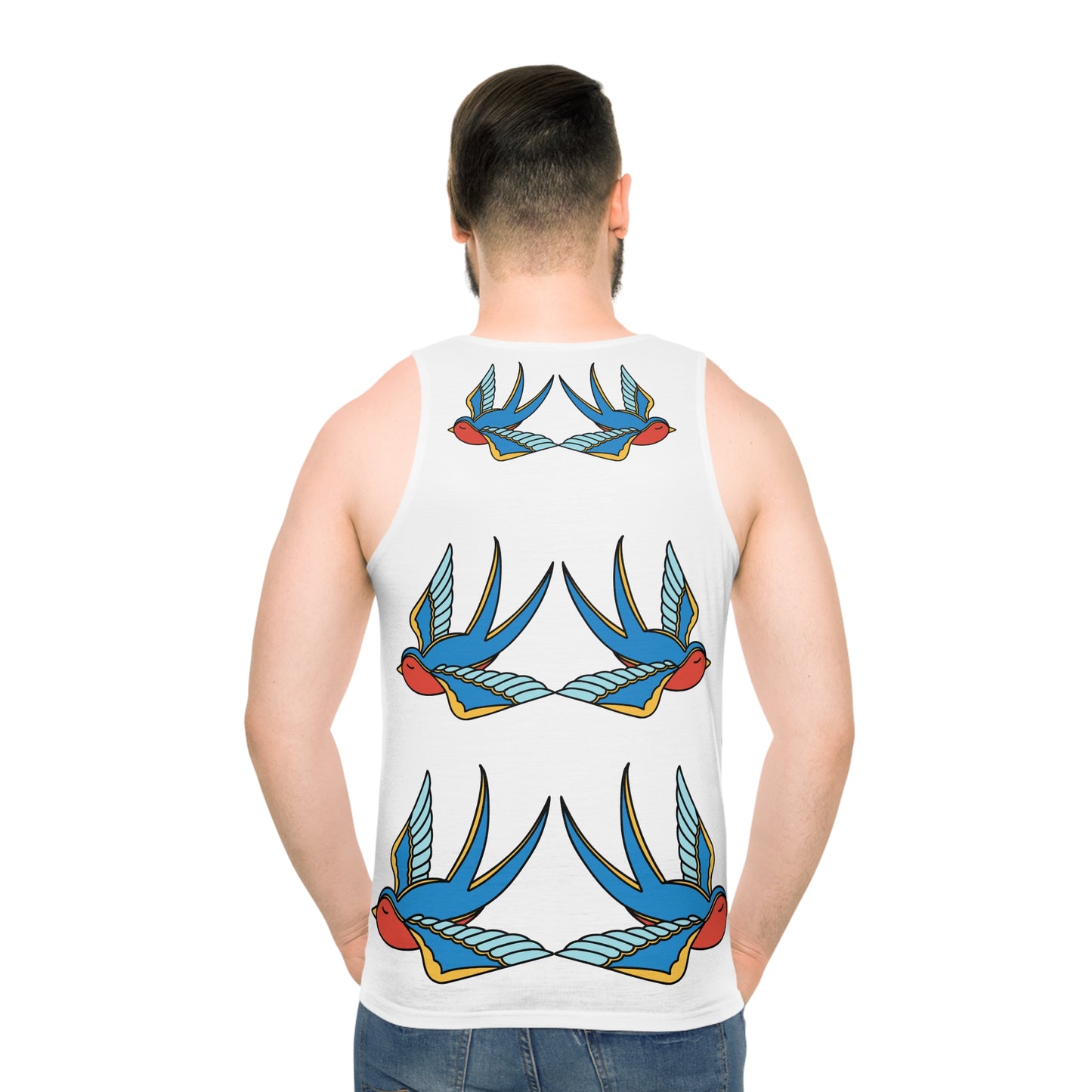 Ocean Breeze Combination Tank Top (AOP)