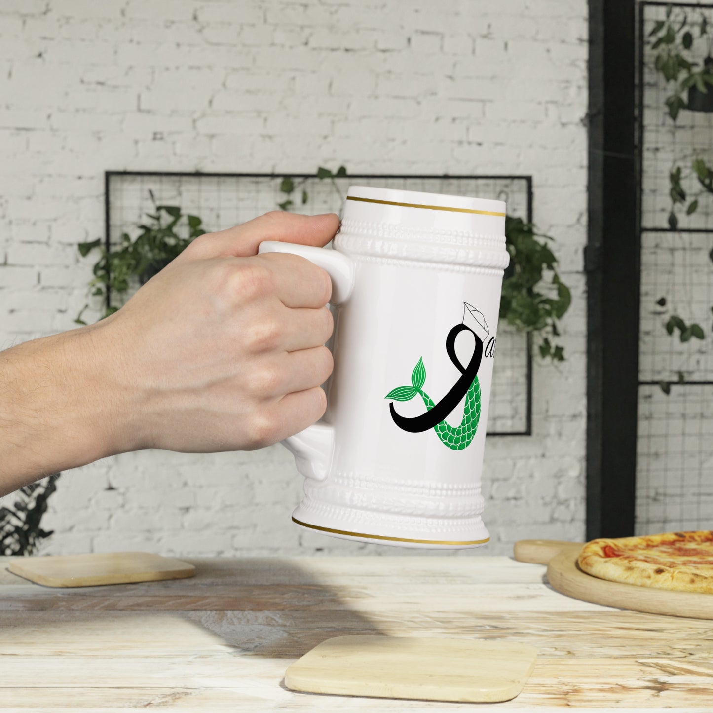 Salts and Sirens Beer Stein Mug