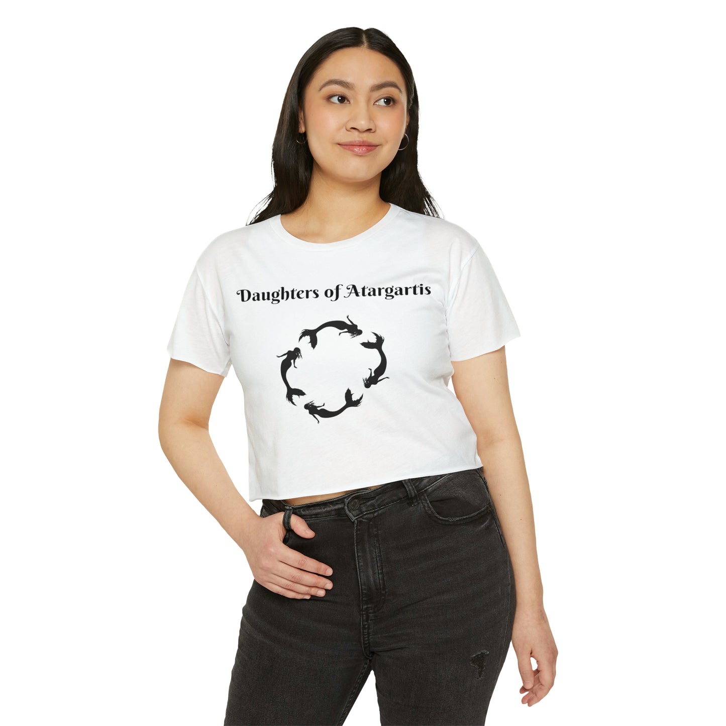 Daughters of Atargartis Women's Festival Crop Top