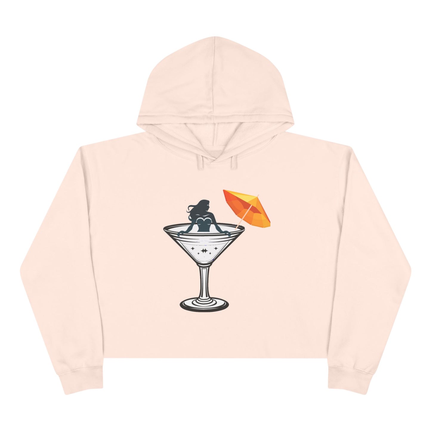 Mertini Crop Hoodie