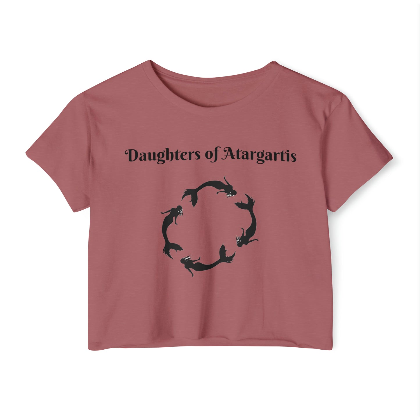 Daughters of Atargartis Women's Festival Crop Top