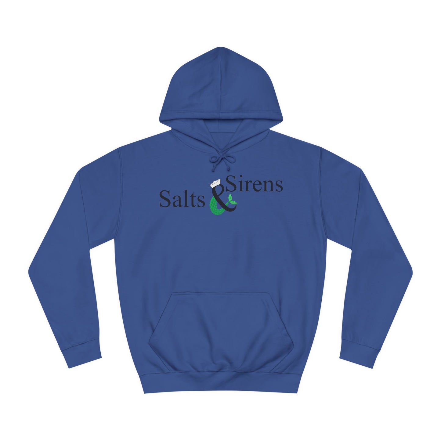 Salts and Sirens 2nd Edition (Black logo) Unisex College Hoodie