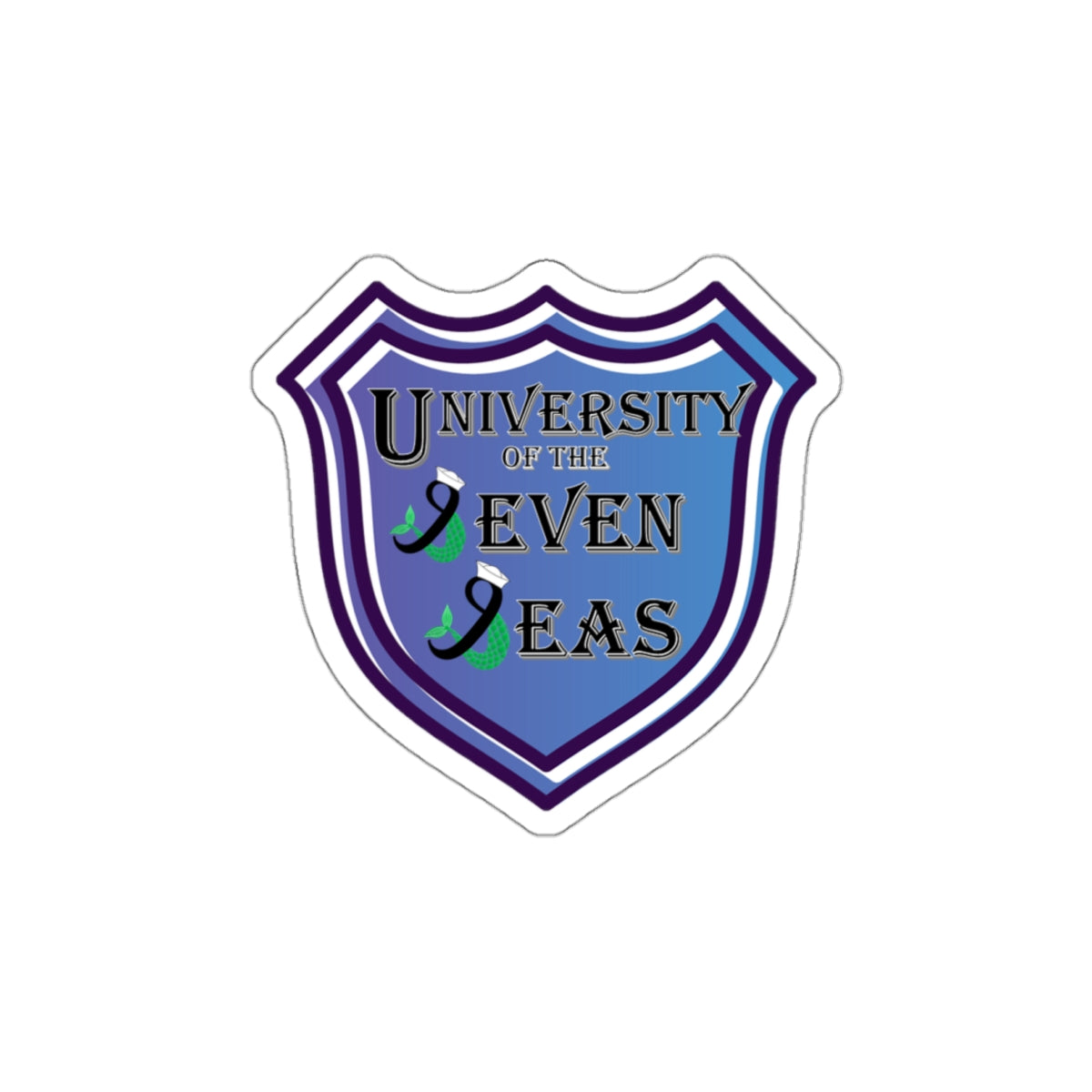 University of the Seven Seas Stickers