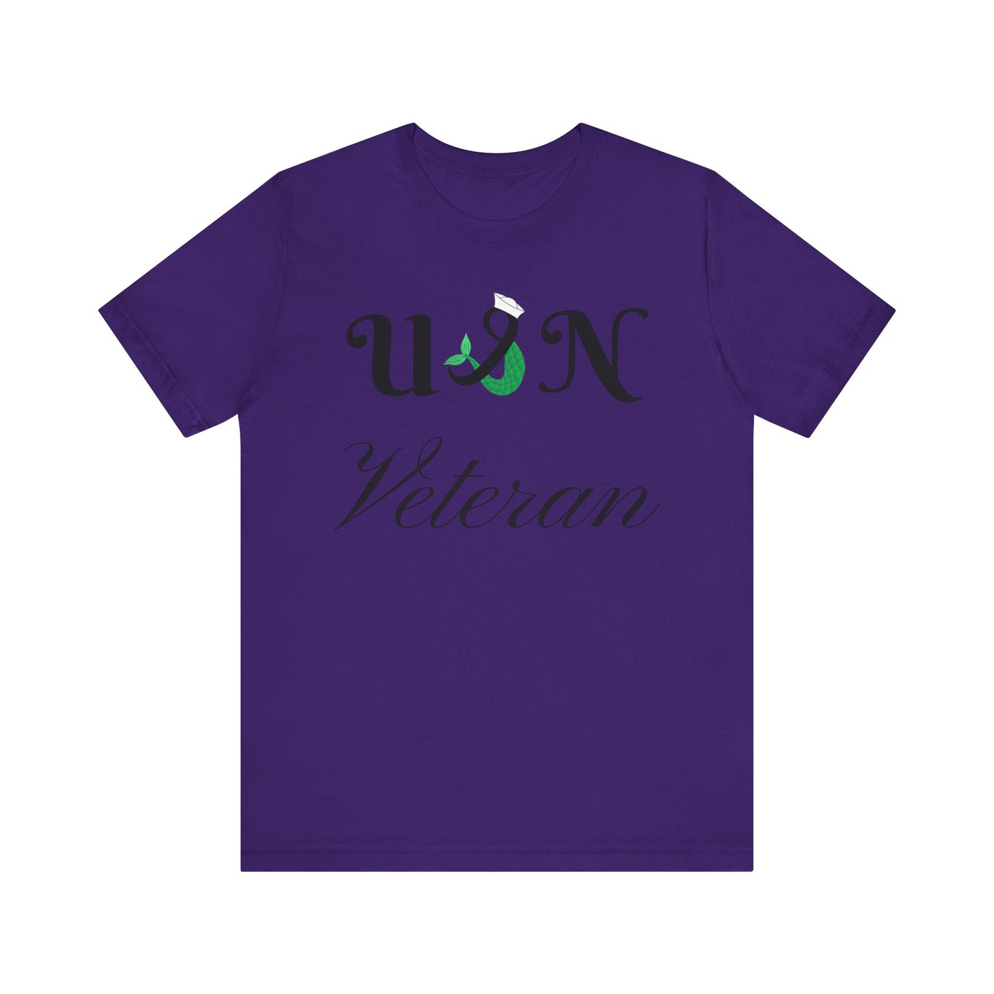 USN Veteran Unisex Jersey Short Sleeve Tee