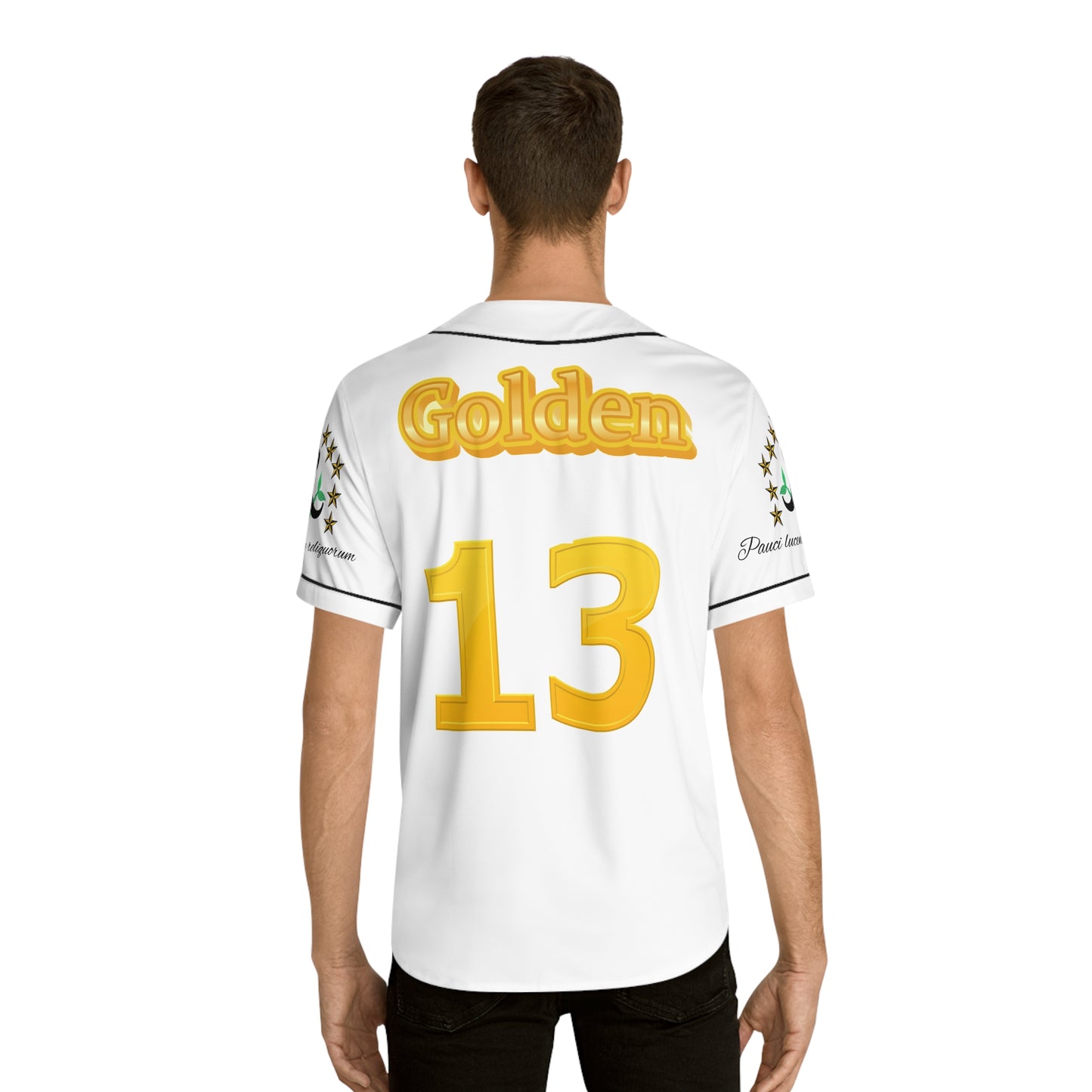 Golden 13 Men's Baseball Jersey (AOP)