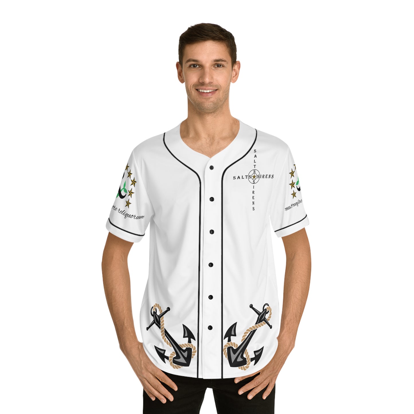 Golden 13 Men's Baseball Jersey (AOP)