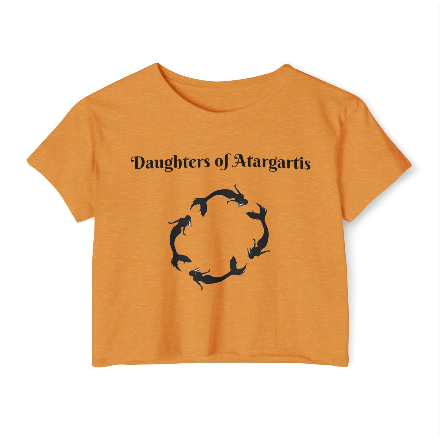 Daughters of Atargartis Women's Festival Crop Top