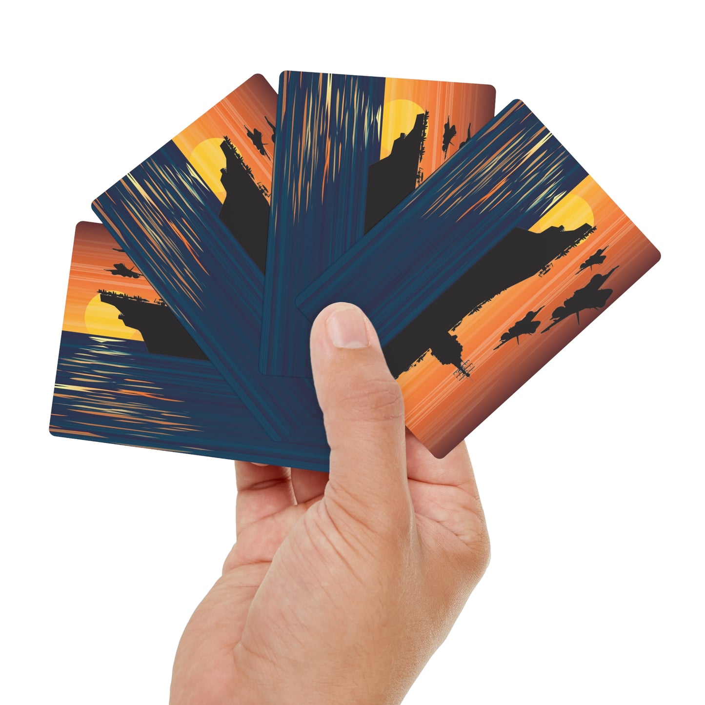Carrier Sunset Cards