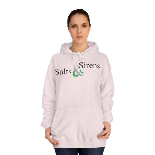 Salts and Sirens 2nd Edition Unisex (Grey logo) College Hoodie