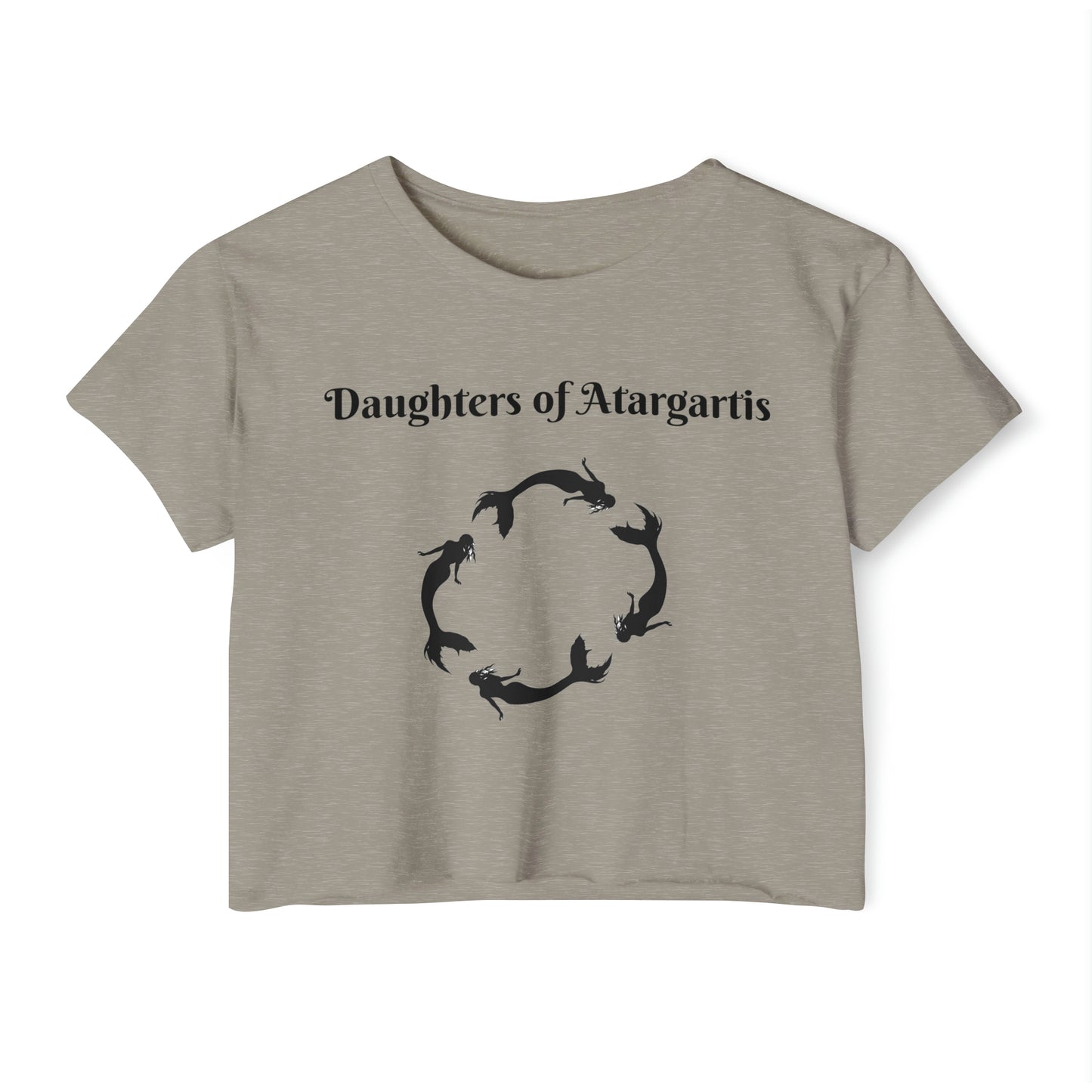 Daughters of Atargartis Women's Festival Crop Top