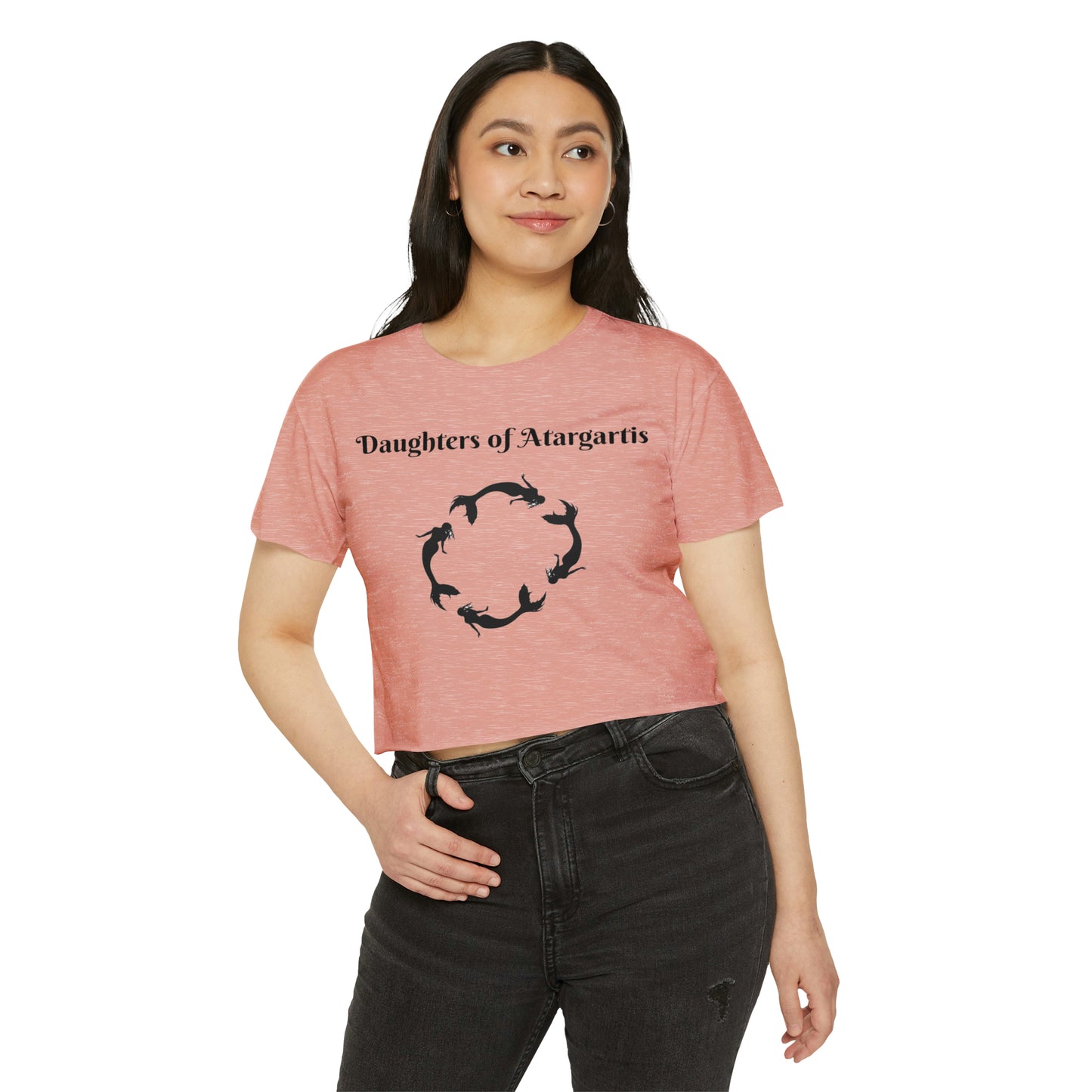 Daughters of Atargartis Women's Festival Crop Top