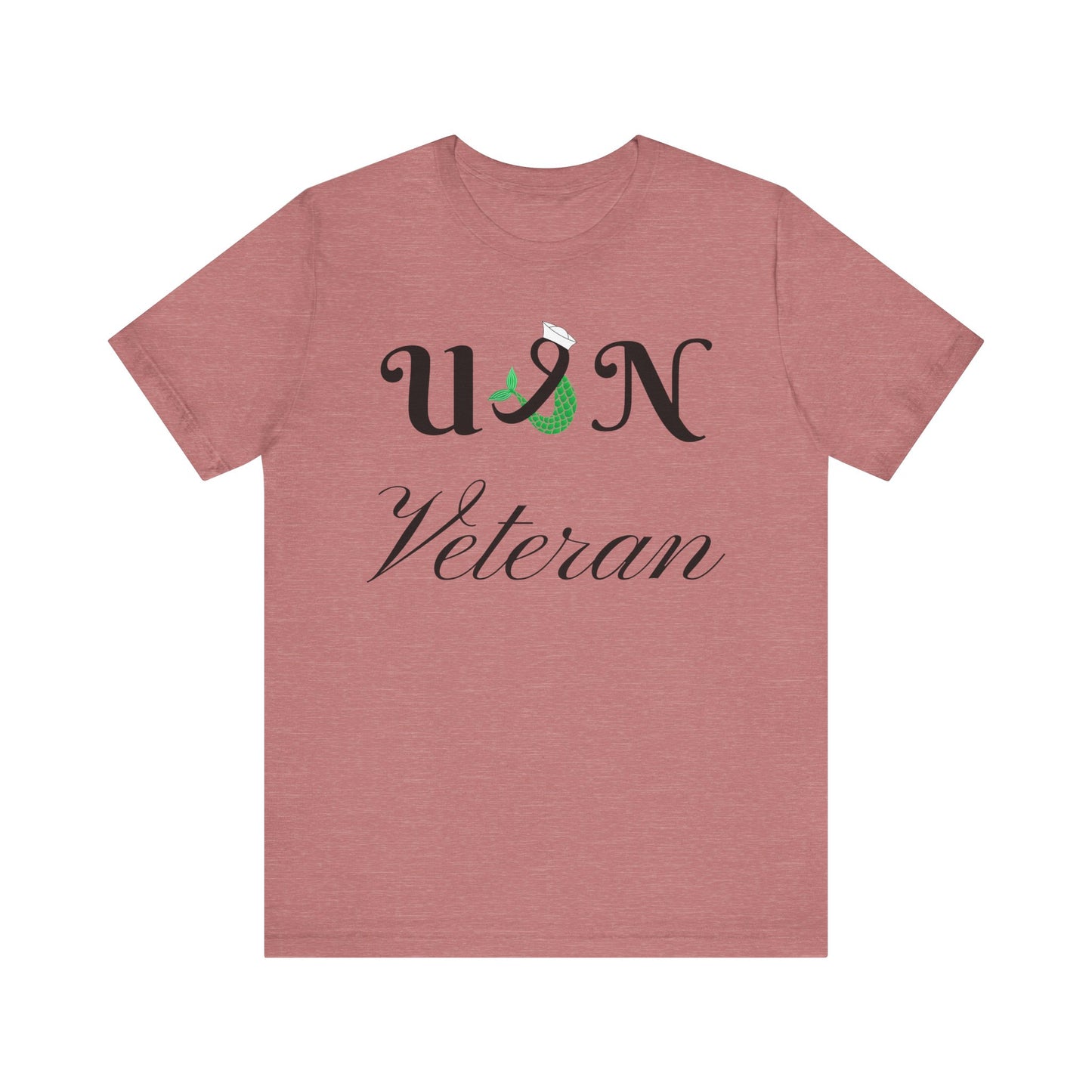USN Veteran Unisex Jersey Short Sleeve Tee