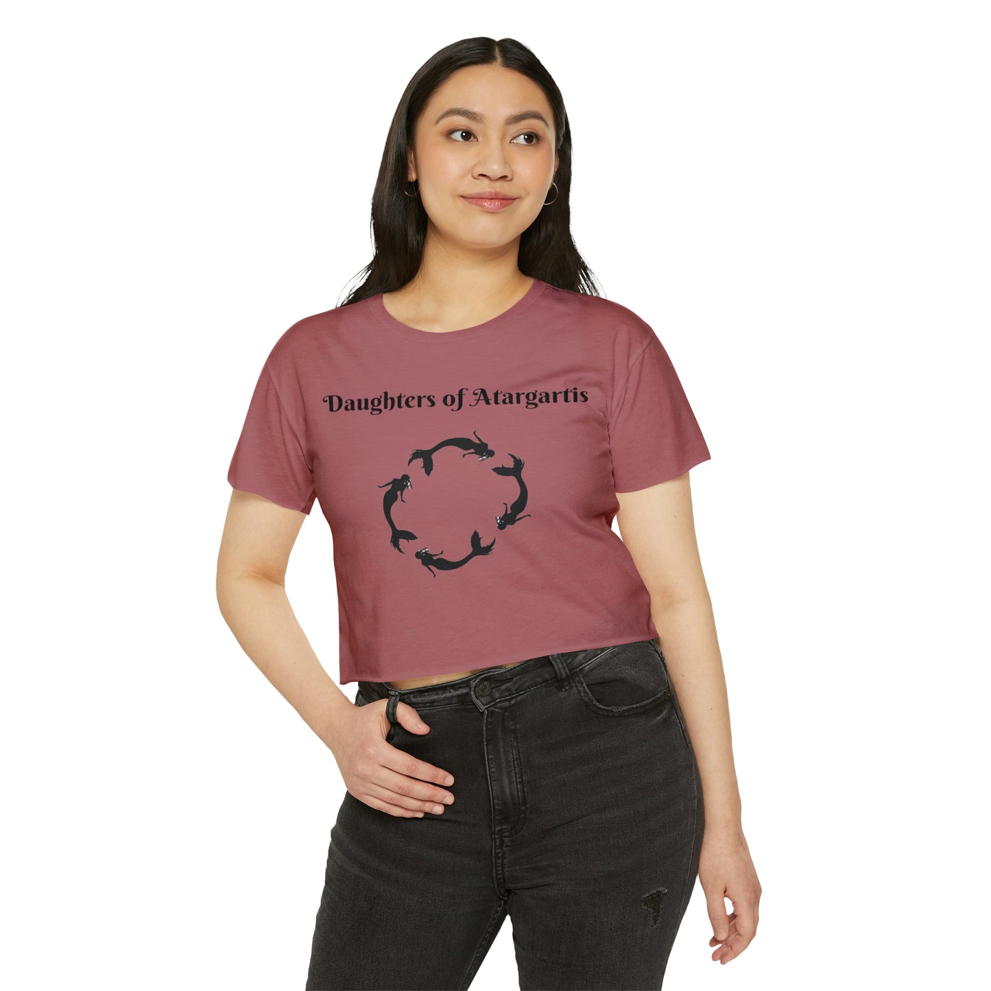 Daughters of Atargartis Women's Festival Crop Top