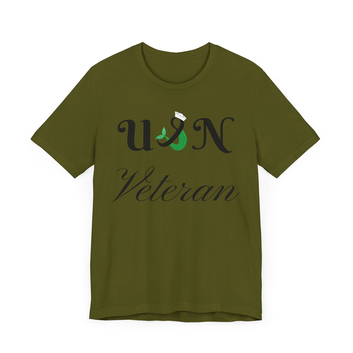 USN Veteran Unisex Jersey Short Sleeve Tee