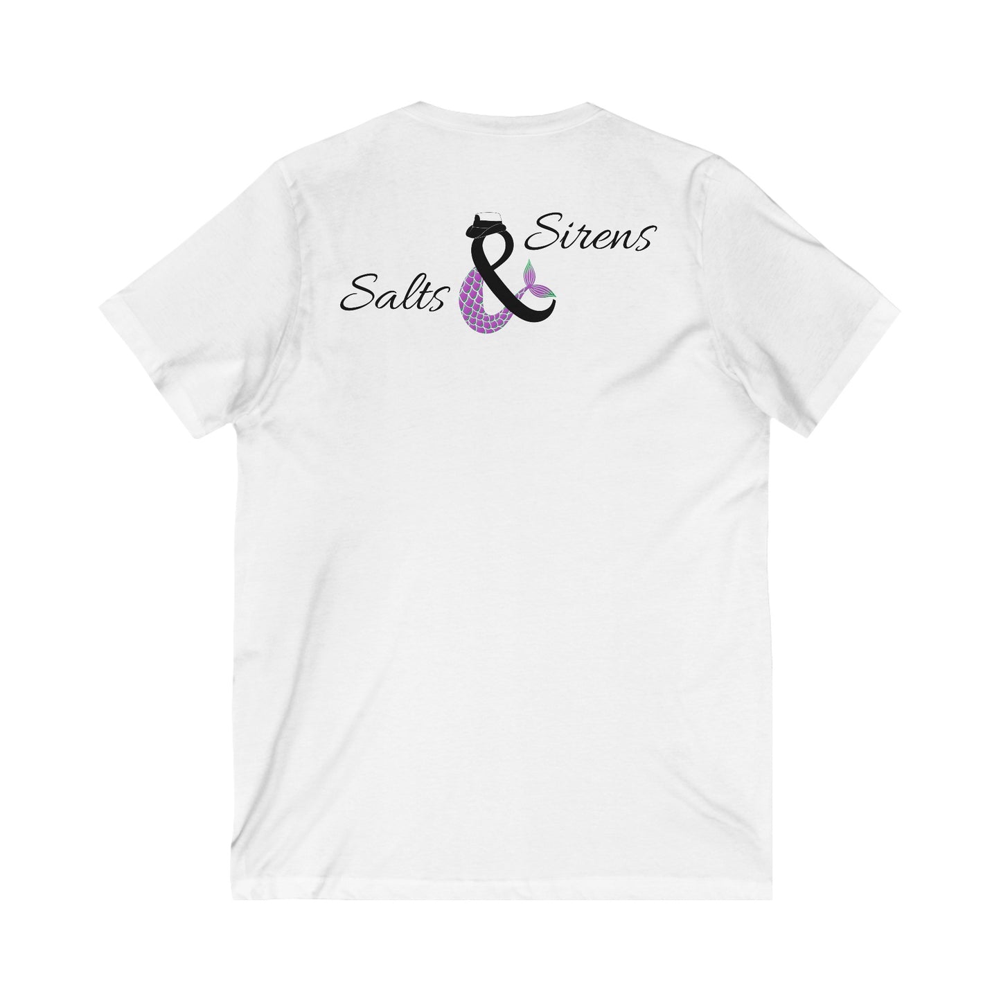 Women Serve Too V1 Short Sleeve V-Neck Tee