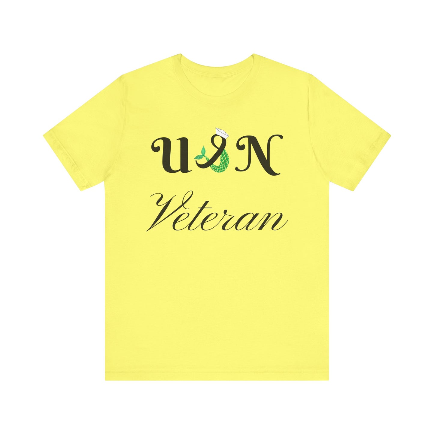 USN Veteran Unisex Jersey Short Sleeve Tee