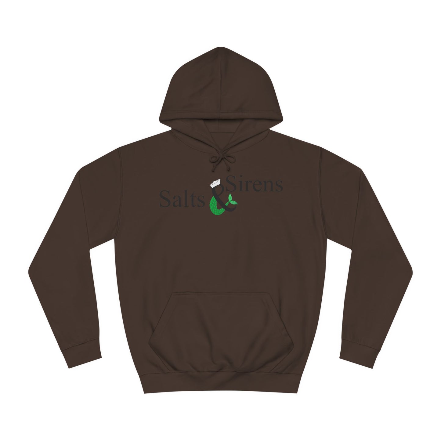 Salts and Sirens 2nd Edition (Black logo) Unisex College Hoodie