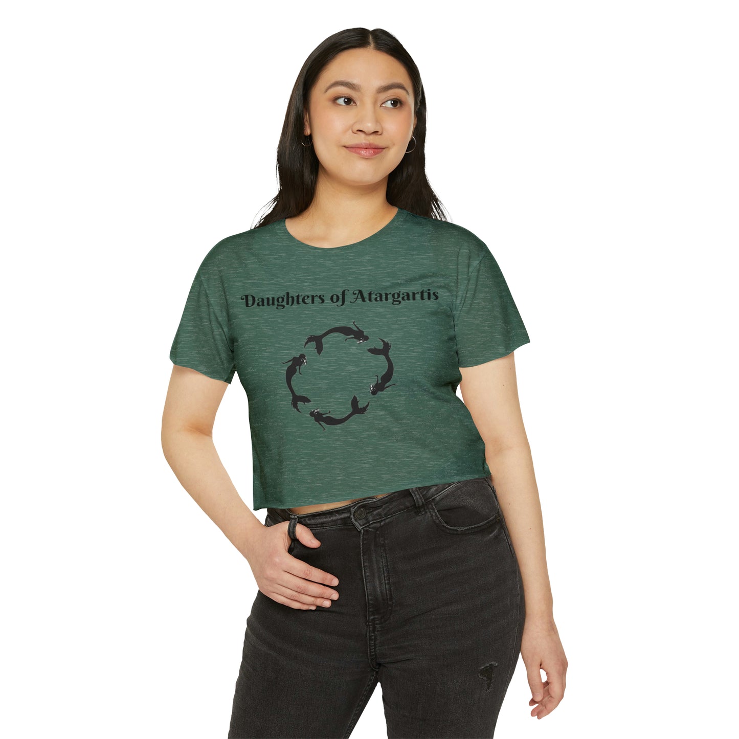 Daughters of Atargartis Women's Festival Crop Top